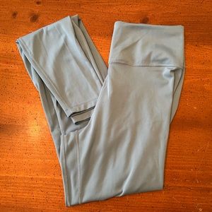 Nike ONE Dri-FIT High Waisted Leggings Valerian Blue - Size Small TALL